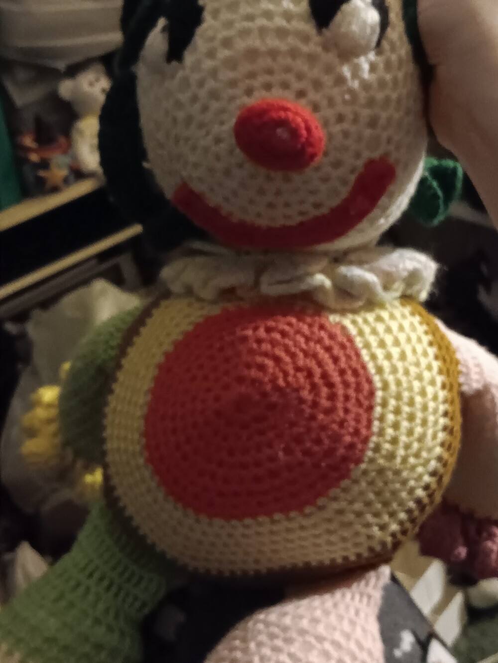 Handmade Crochet Clown